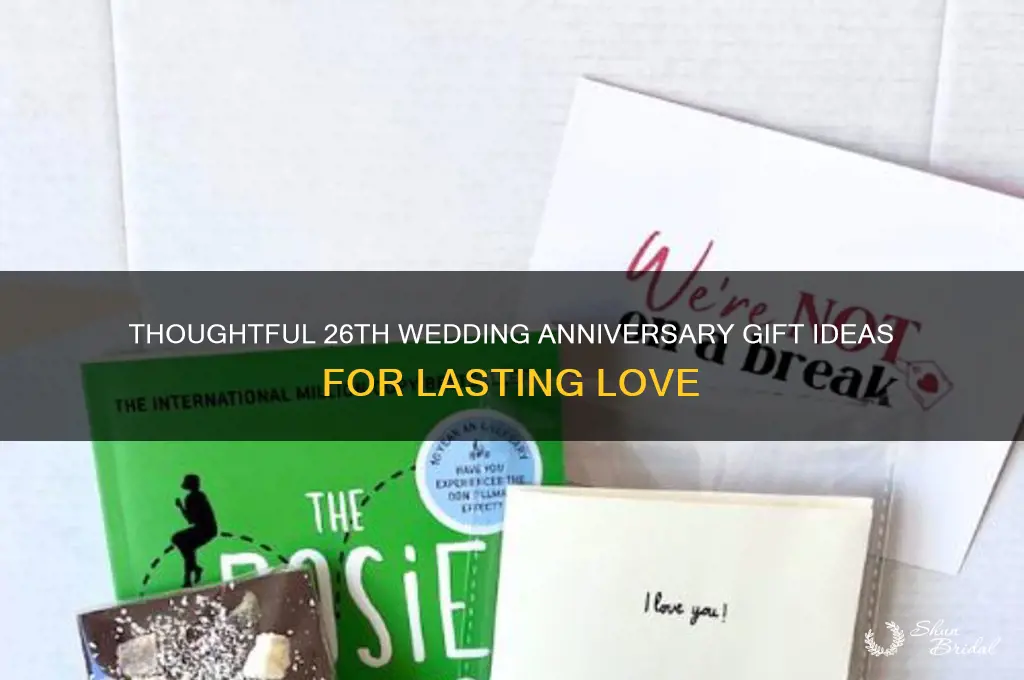 what to get for 26th wedding anniversary