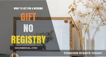 Thoughtful Wedding Gift Ideas When There’s No Registry Available