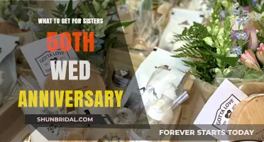 Celebrate Her 50th Wedding Anniversary: Thoughtful Gift Ideas for Sisters