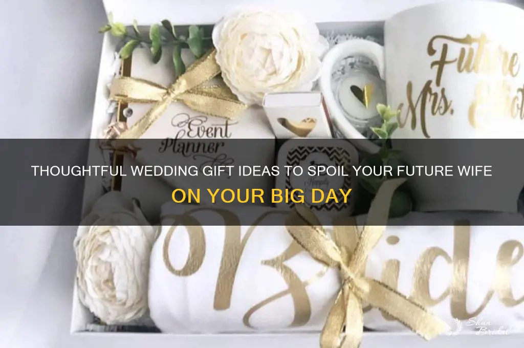 what to get future wife for wedding gift