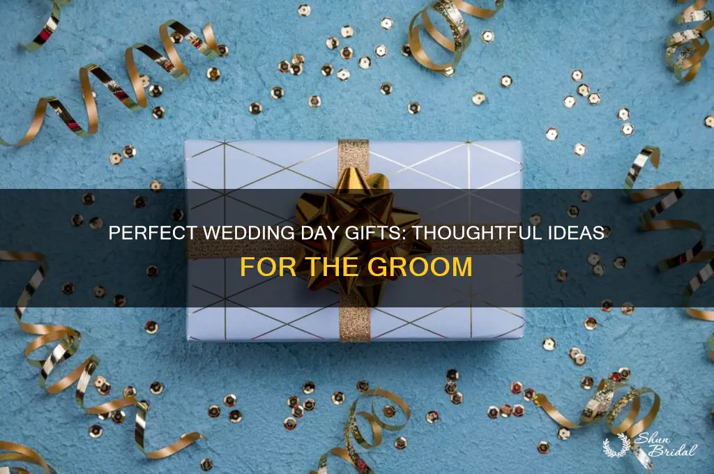 what to get groom for wedding day
