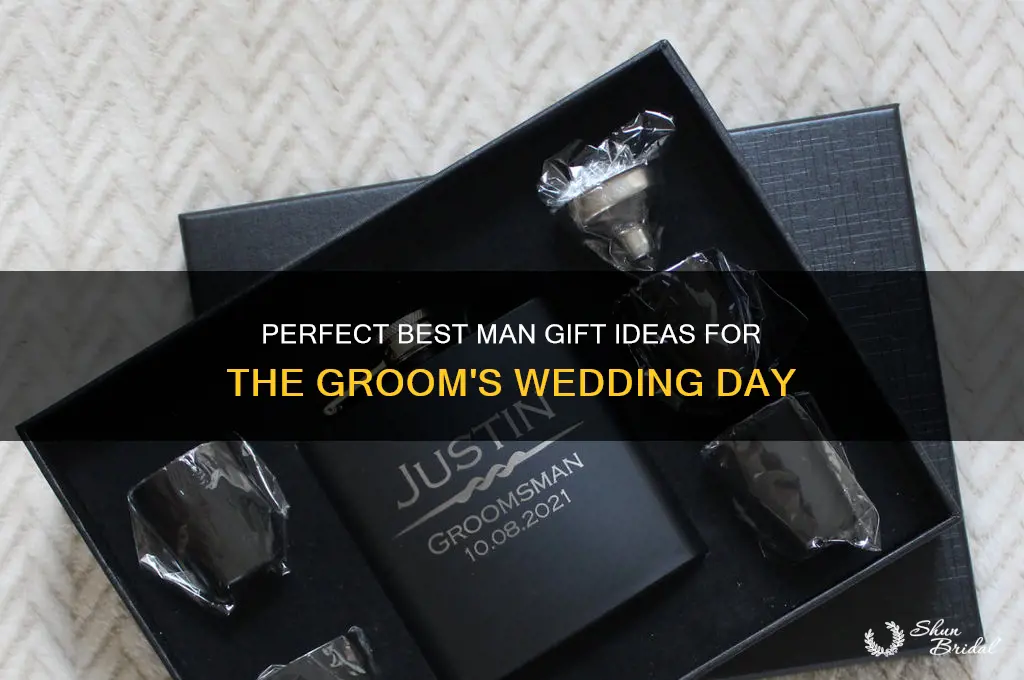 what to get groom for wedding gift from best man