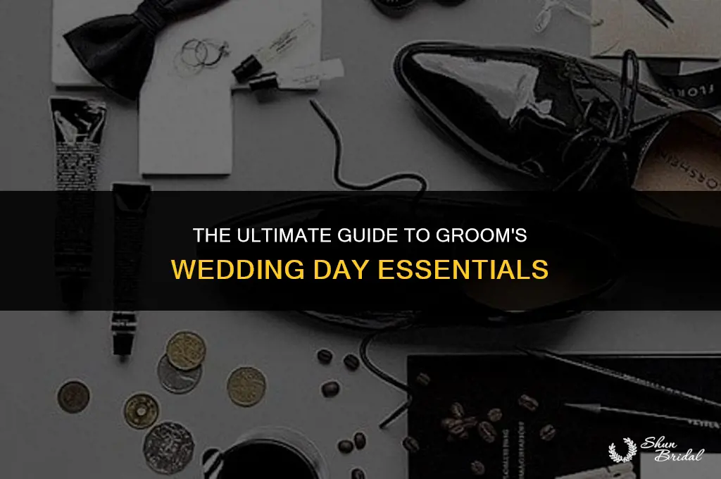 what to get groom on wedding day