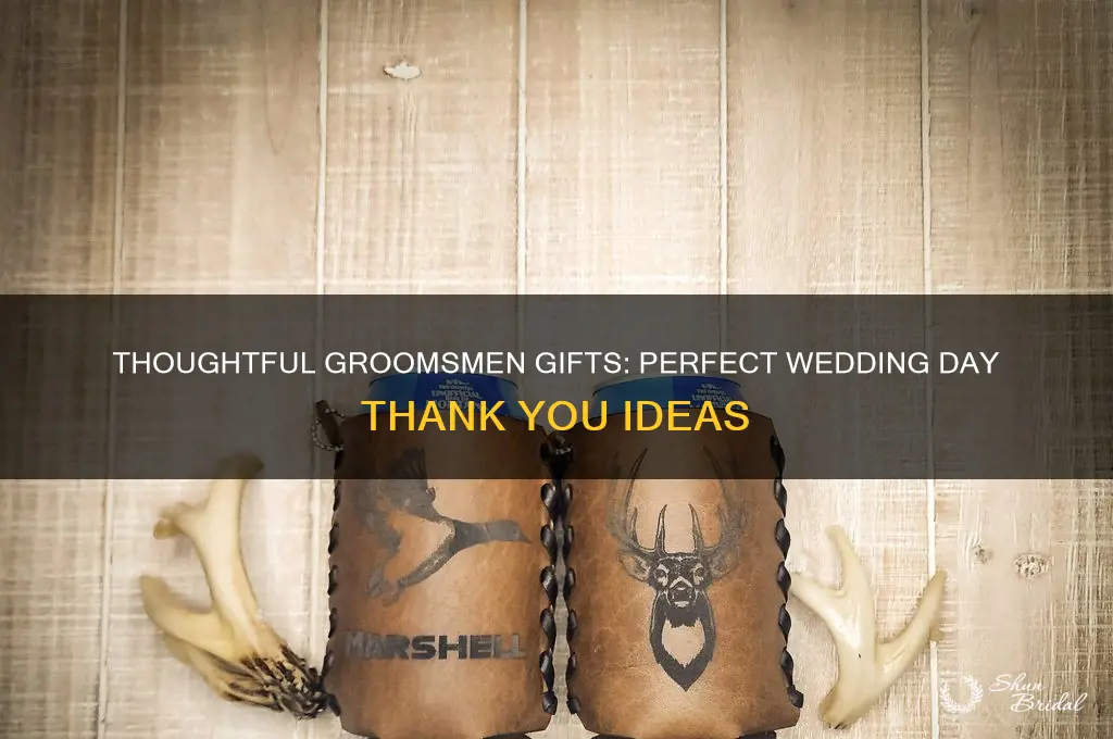 what to get groomsmen on wedding day
