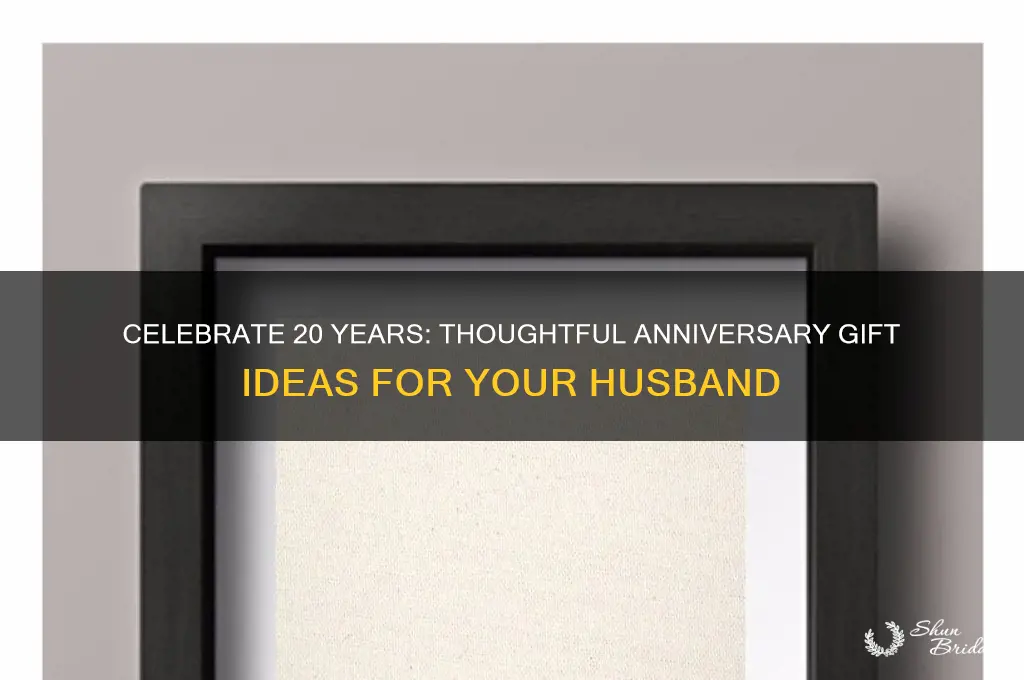 what to get husband for 20 year wedding anniversary