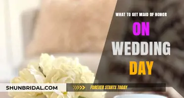 Thoughtful Maid of Honor Gifts: Perfect Wedding Day Surprises