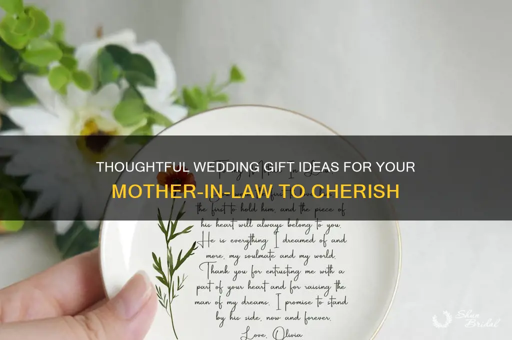what to get mother in law for wedding gift