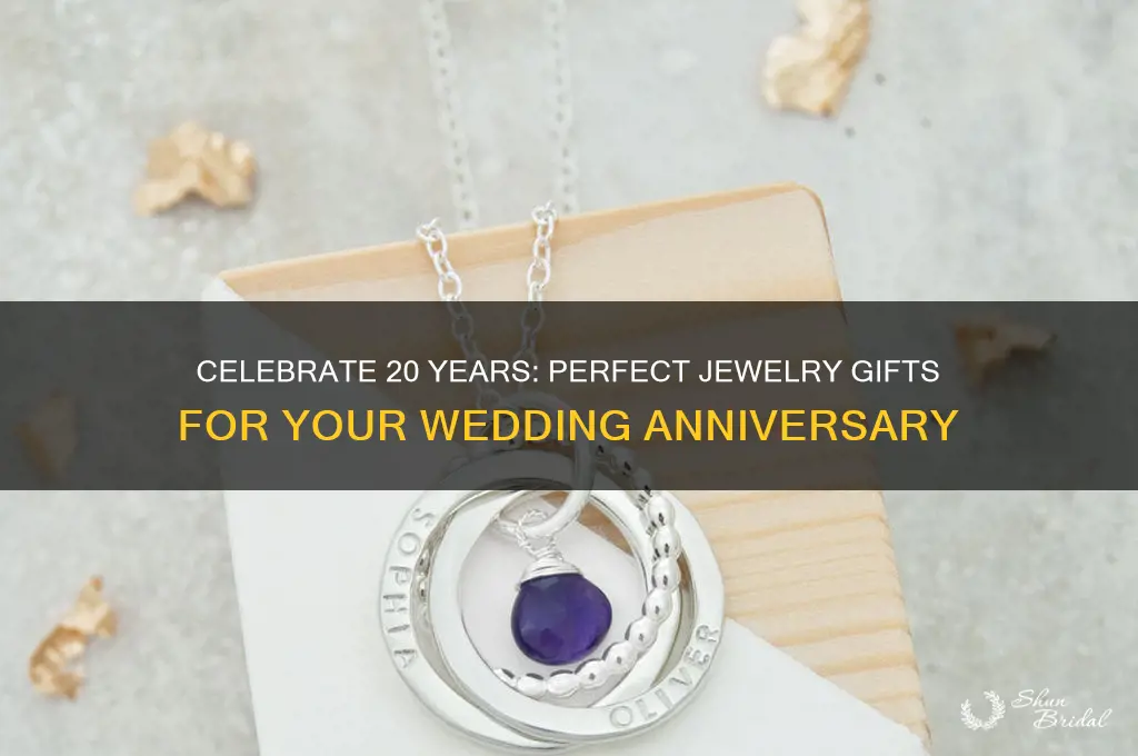what to get on 20th wedding anniversary jewelr