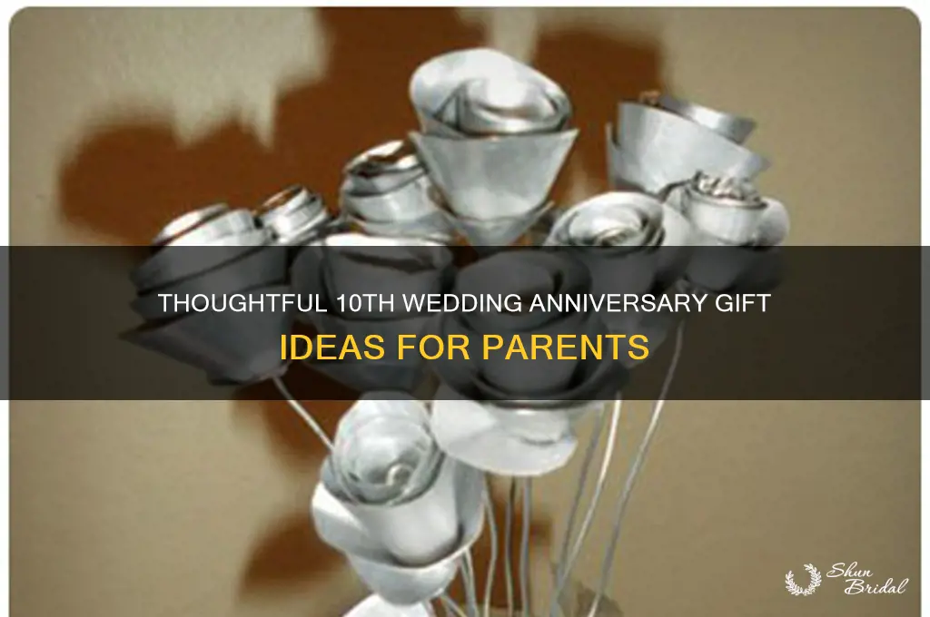what to get parents for 10th wedding anniversary