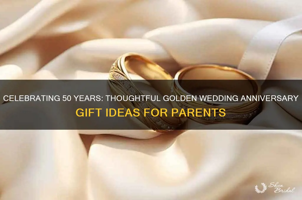 what to get parents for golden wedding anniversary