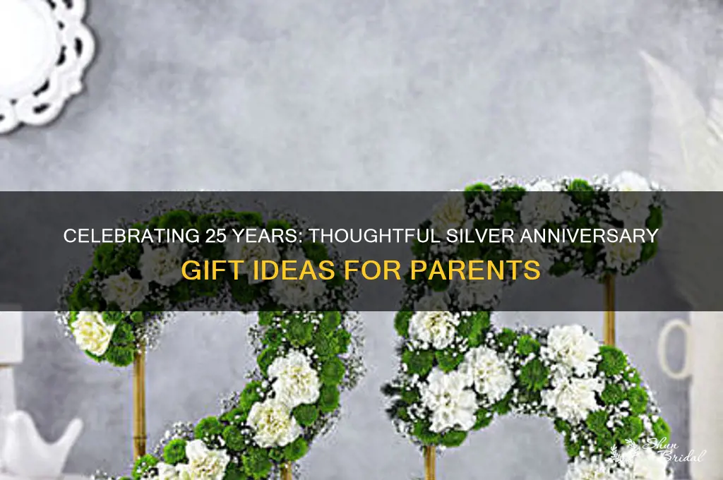 what to get parents for silver wedding anniversary