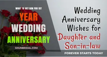 Thoughtful 1st Wedding Anniversary Gift Ideas for Your Son