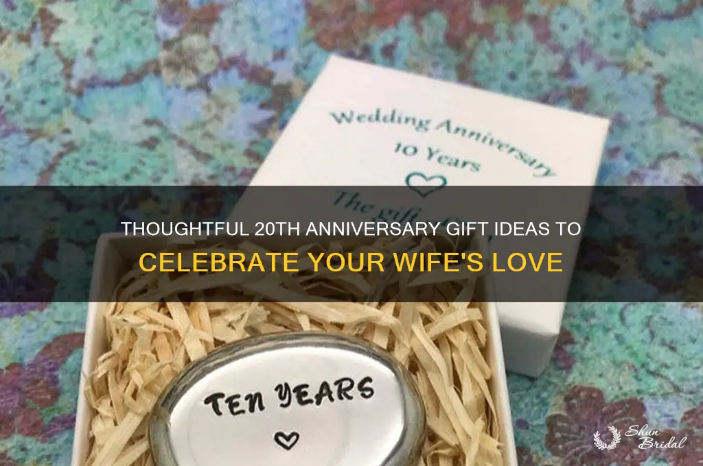 what to get wife for 20th wedding anniversary
