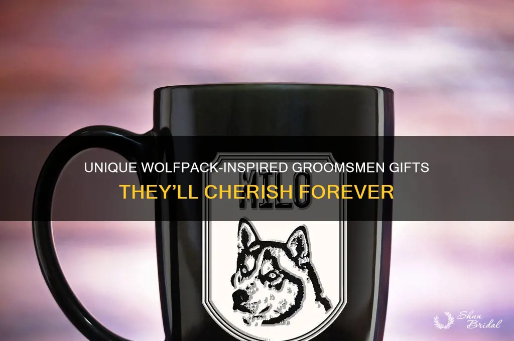 what to get wolfpack groomsmen