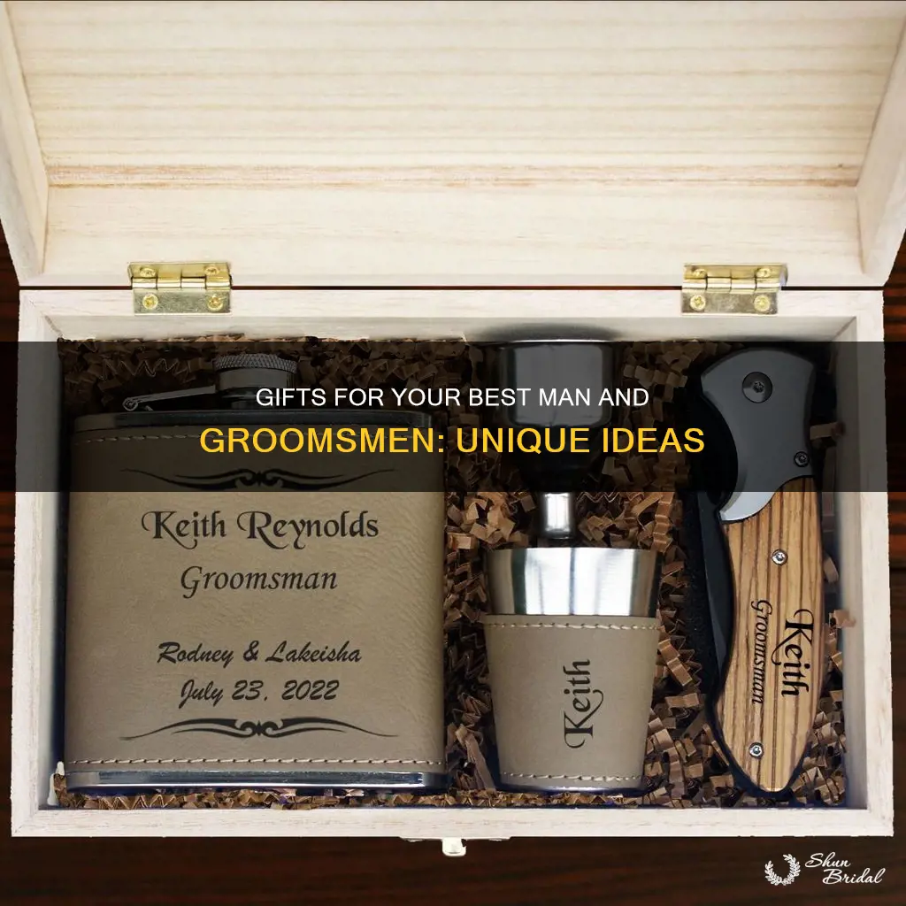 what to get your best man and groomsmen