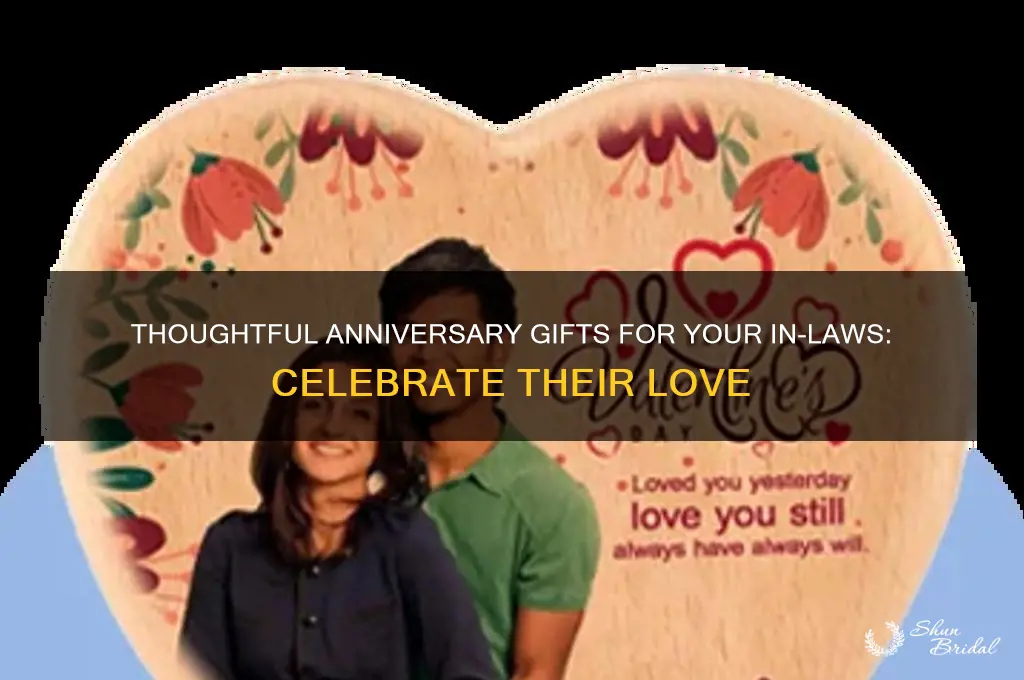 what to get your inlaws for wedding anniversary
