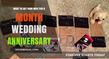 Thoughtful 9-Month Wedding Anniversary Gift Ideas for Your Wife