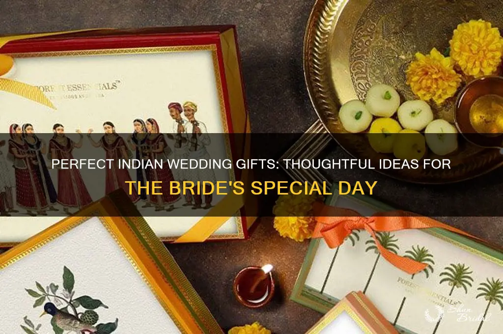 what to gift a bride on wedding in india