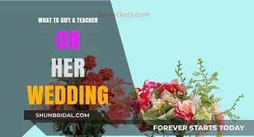 Thoughtful Wedding Gifts for Teachers: Celebrating Her Special Day