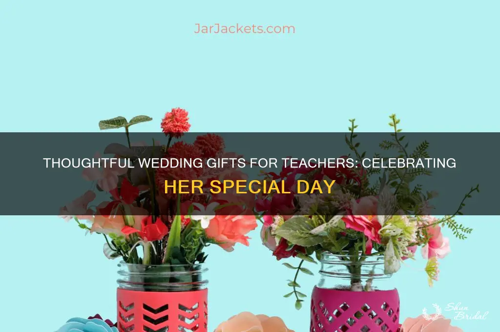 what to gift a teacher on her wedding