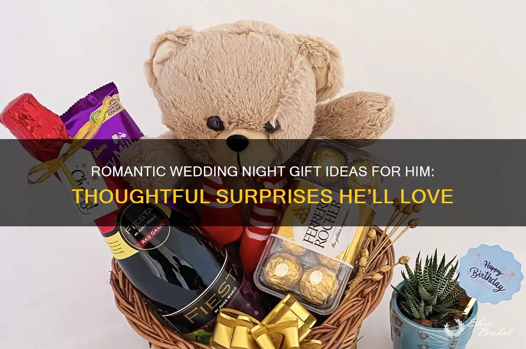 what to gift him on wedding night