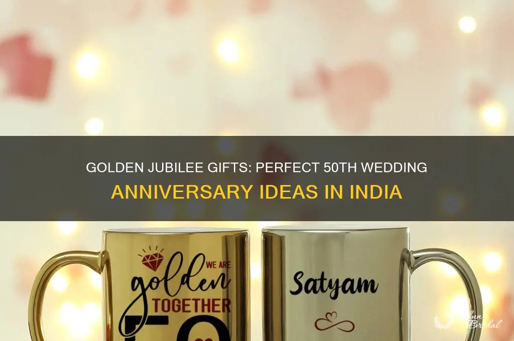 what to gift on 50th wedding anniversary india