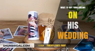 Thoughtful Wedding Gifts for Your Sibling: Celebrate Their Special Day