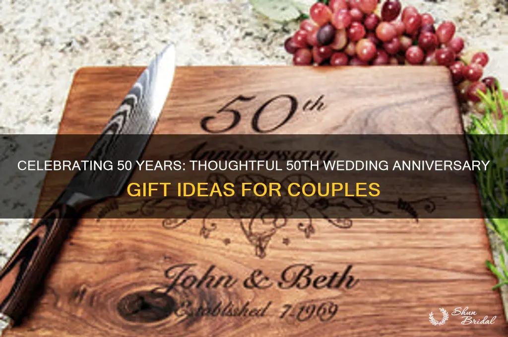 what to give a couple for 50th wedding anniversary