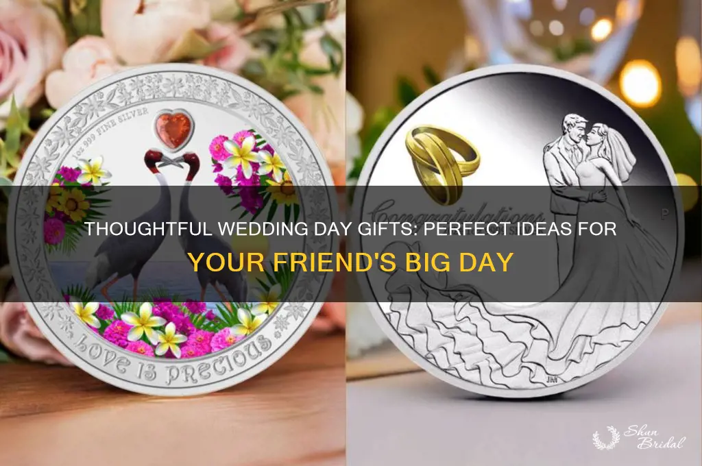 what to give a friend on her wedding day