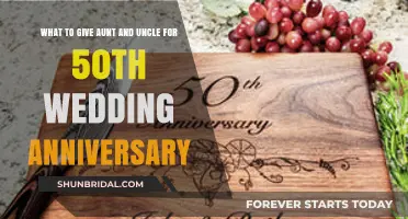 Thoughtful 50th Wedding Anniversary Gifts for Beloved Aunt and Uncle
