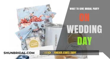 Thoughtful Wedding Day Gifts for Your Bridal Party: A Guide