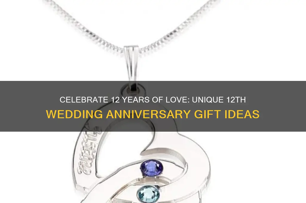 what to give for 12th wedding anniversary