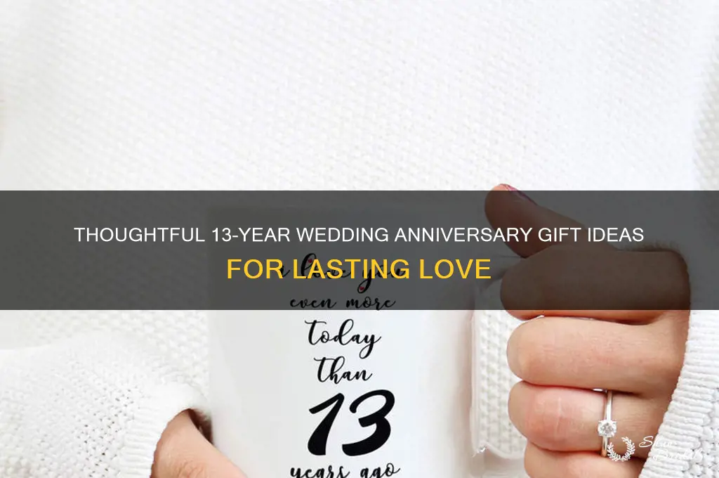 what to give for 13 year wedding anniversary