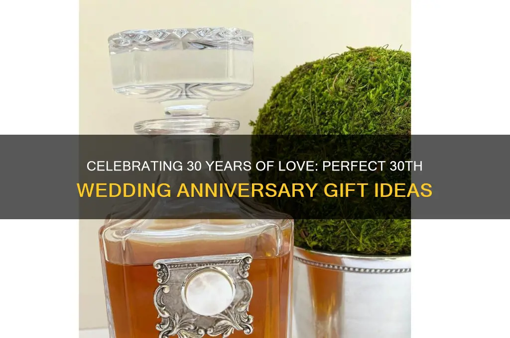 what to give for 30 year wedding anniversary