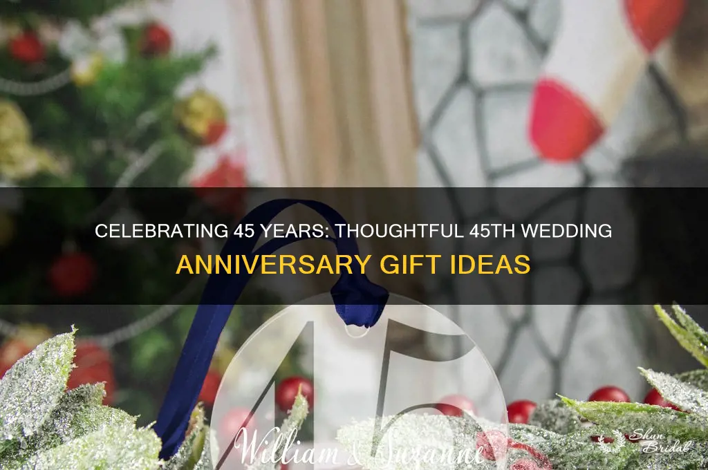 what to give for 45th wedding anniversary