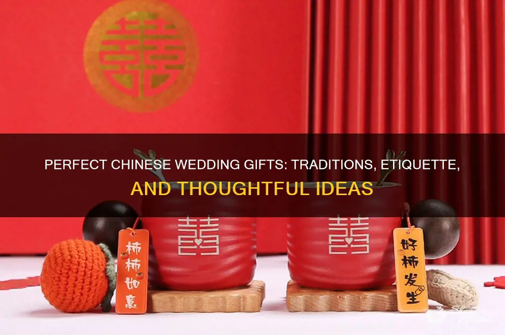 what to give for a chinese wedding gift