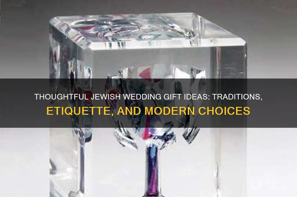 what to give for jewish wedding gift