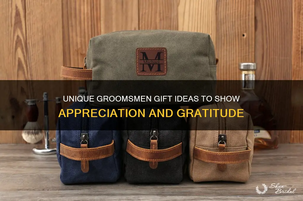 what to give groomsmen