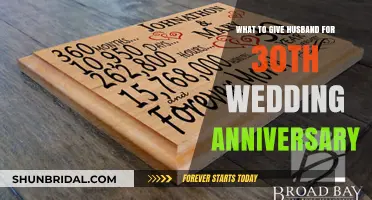 Thoughtful 30th Wedding Anniversary Gift Ideas for Your Husband