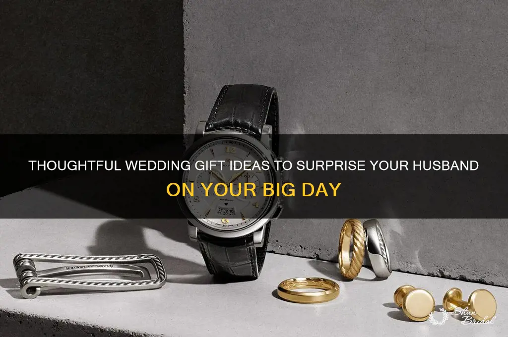 what to give husband for wedding gift