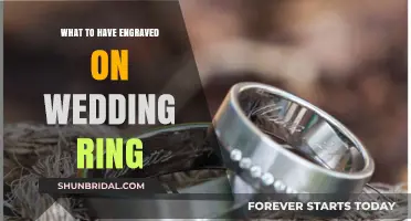 Ideas for Wedding Ring Engravings