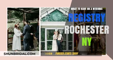Rochester NY Wedding Registry: What to Include
