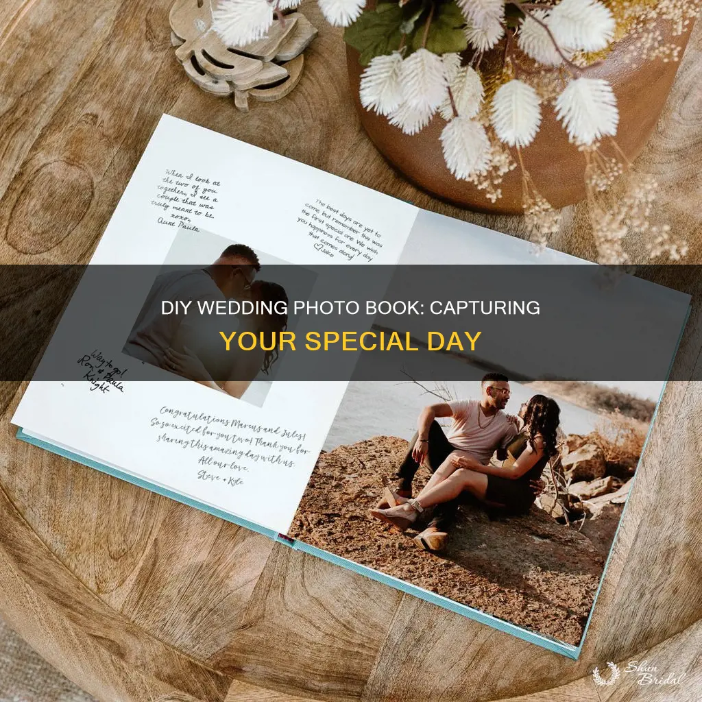 what to include in a diy wedding photo book