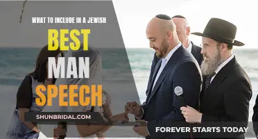 Best Man Speech: Jewish Wedding Edition