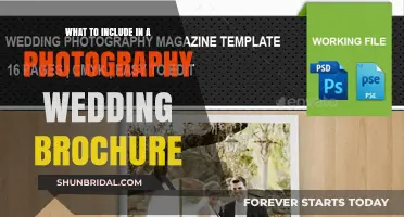 Crafting a Photography Wedding Brochure: Tips and Essentials