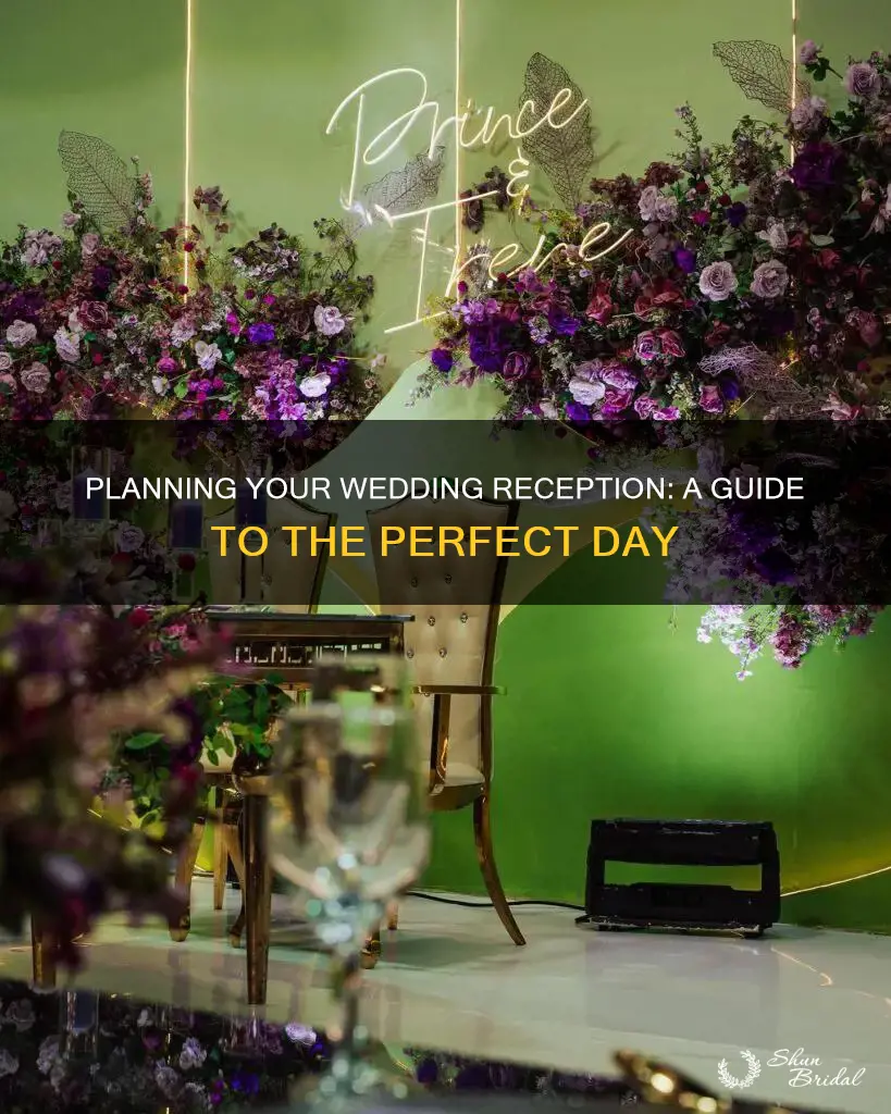 what to include in a wedding reception program