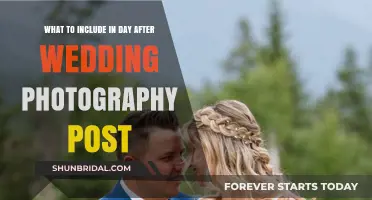 Capturing the Day After: Essential Elements for Wedding Photography Posts