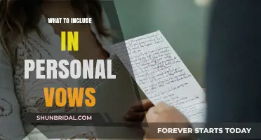 Crafting Heartfelt Personal Vows: Essential Elements to Include
