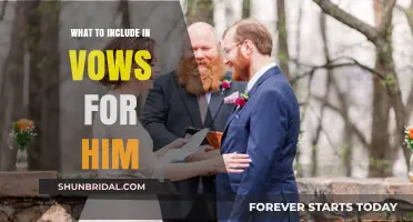 Crafting Heartfelt Vows: Essential Elements to Include for Your Groom