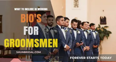 Crafting Perfect Groomsmen Bios: Essential Details to Highlight Their Role